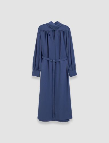 Bolero Silk Crepe de Chine Dress - 34 - Joseph - Modalova