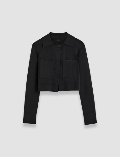 Milano Knit Stretch Zip Jacket - L - Joseph - Modalova