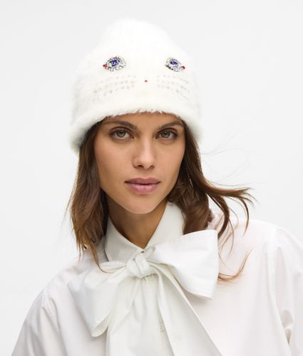 Bonnet Moelleux Ikon Choupette, , , Taille: One Size - Karl Lagerfeld - Modalova