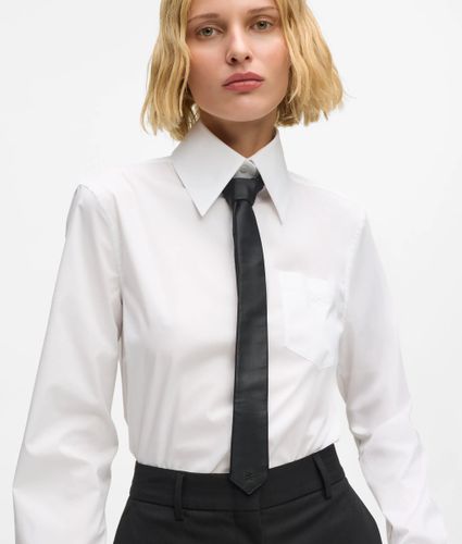 Cravate En Cuir K/autograph, , , Taille: One Size - Karl Lagerfeld - Modalova