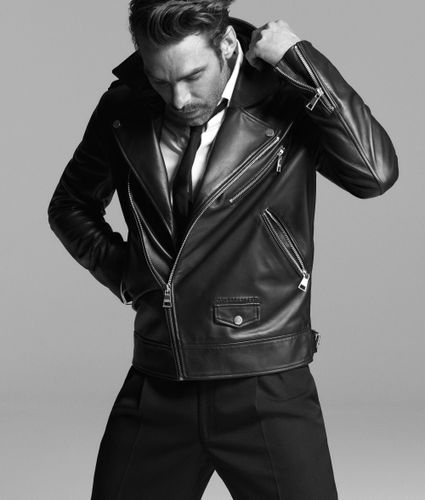 Karl Essential Leather Jacket, , , Taille: Xs - Karl Lagerfeld - Modalova