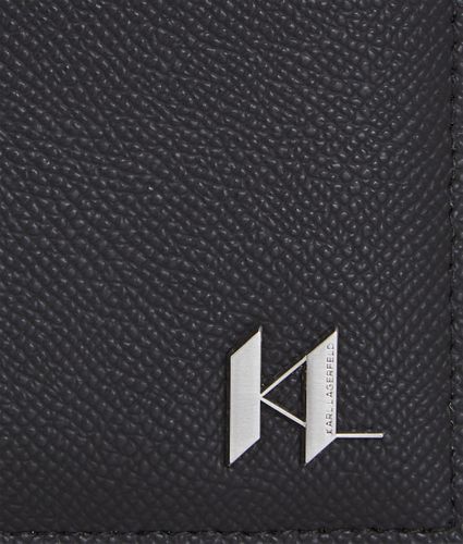 Portefeuille En Cuir K/monogram, , , Taille: One Size - Karl Lagerfeld - Modalova
