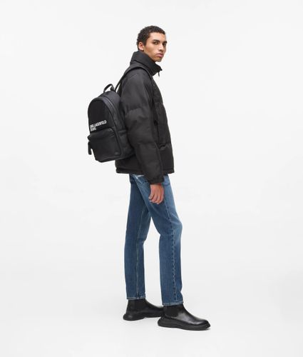 Sac À Dos En Nylon Avec Logo, , , Taille: One Size - KL Jeans - Modalova