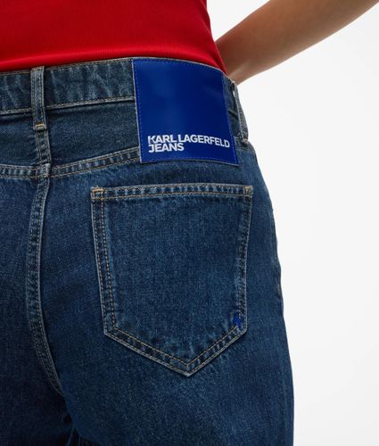 Jeans Décontracté Taille Mi-haute Avec Bas Fendu, , , Taille: 2430 - KL Jeans - Modalova