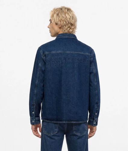 Surchemise En Denim À Logo, , , Taille: Xs - KL Jeans - Modalova