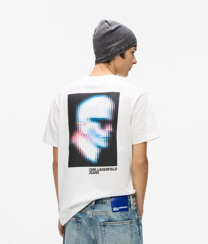 T-shirt Karl Numérisé, , , Taille: Xs - KL Jeans - Modalova