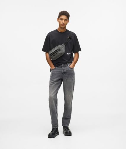 Banane En Denim Délavé, , , Taille: One Size - KL Jeans - Modalova