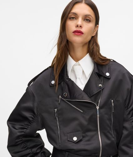 Blouson Bomber En Satin, , , Taille: 38 - Karl Lagerfeld - Modalova