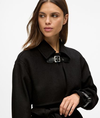 Manteau Court En Laine Mélangée, , , Taille: 38 - Karl Lagerfeld - Modalova