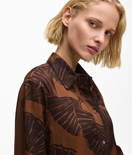 Chemise Imprimée D'éventails, , , Taille: 38 - Karl Lagerfeld - Modalova