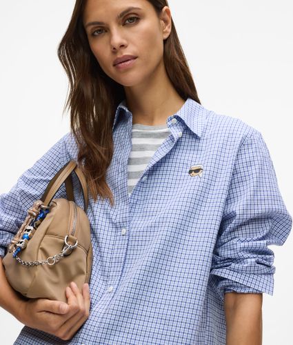Chemise À Carreaux Ikon, , , Taille: 38 - Karl Lagerfeld - Modalova