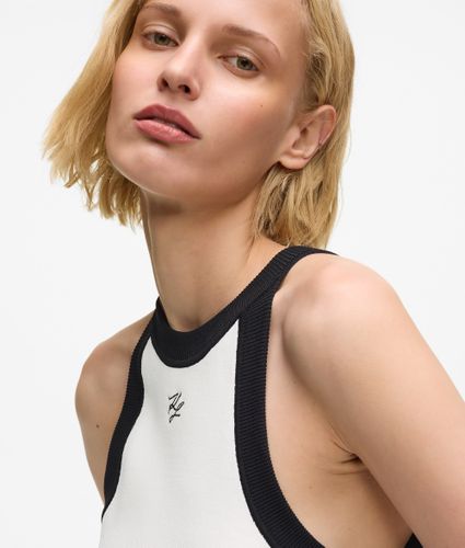 Robe Tricotée Karl Dna Avec Ceinture, , /, Taille: S - Karl Lagerfeld - Modalova