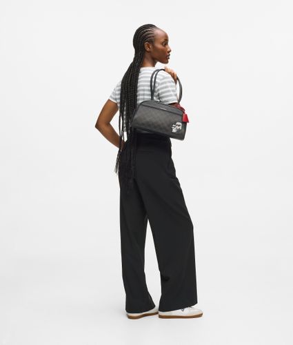 Sac Bowling Ikon Monogram, , , Taille: One Size - Karl Lagerfeld - Modalova