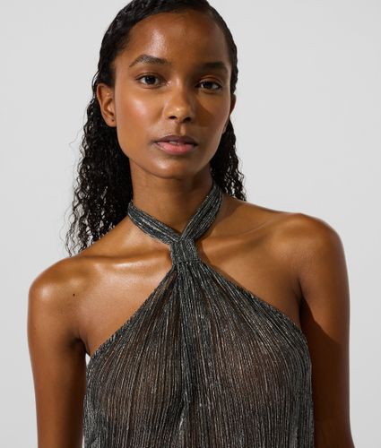 Robe De Plage Métallisée, , , Taille: Xs - Karl Lagerfeld - Modalova