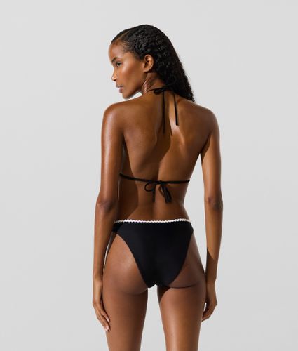 Haut De Bikini Triangle Avec Volants, , , Taille: L - Karl Lagerfeld - Modalova