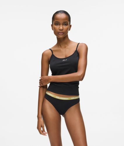 String Multicolore Avec Élastique À La Taille – Lot De 3, , --, Taille: Xs - Karl Lagerfeld - Modalova