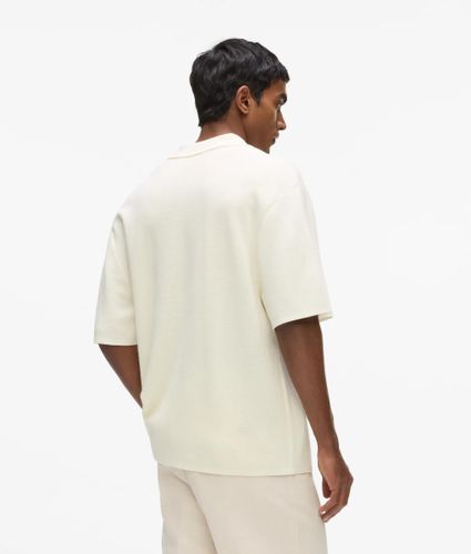 Polo Boxy En Maille, , , Taille: Xs - Karl Lagerfeld - Modalova
