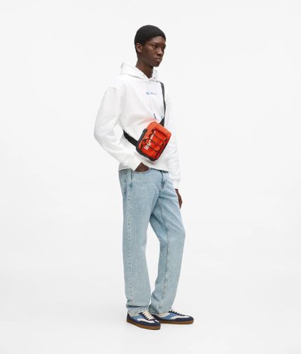Sac Bandoulière De Style Utilitaire Avec Cordon De Serrage, , , Taille: One Size - KL Jeans - Modalova