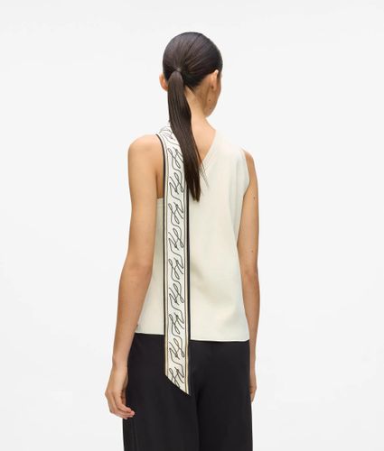 Haut En Maille Avec Imprimé Foulard, , , Taille: S - Karl Lagerfeld - Modalova
