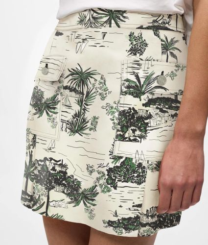 Mini-jupe Avec Imprimé Façon All-over, , , Taille: 38 - Karl Lagerfeld - Modalova