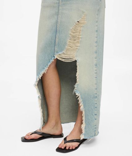 Jupe Maxi En Denim Usé, , , Taille: Xs - KL Jeans - Modalova