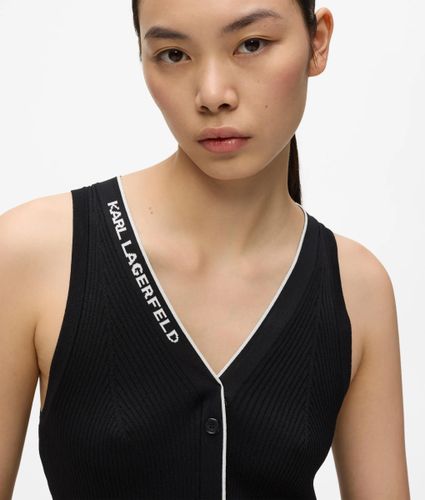 Robe En Maille Avec Logo, , /, Taille: Xs - Karl Lagerfeld - Modalova