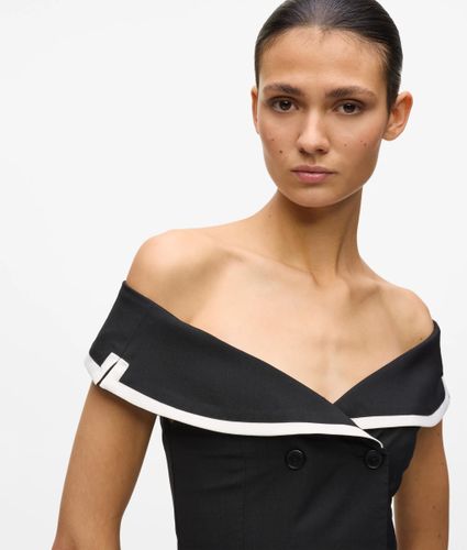 Robe Blazer Aux Épaules Dénudées, , /, Taille: 38 - Karl Lagerfeld - Modalova