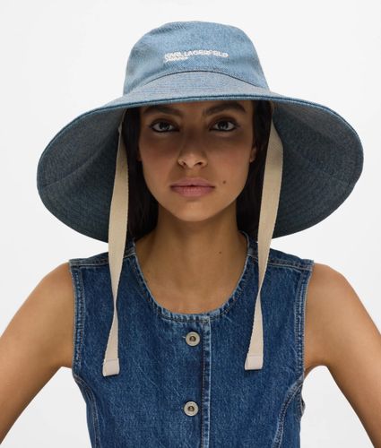 Bob À Bords Larges En Denim, , , Taille: One Size - KL Jeans - Modalova