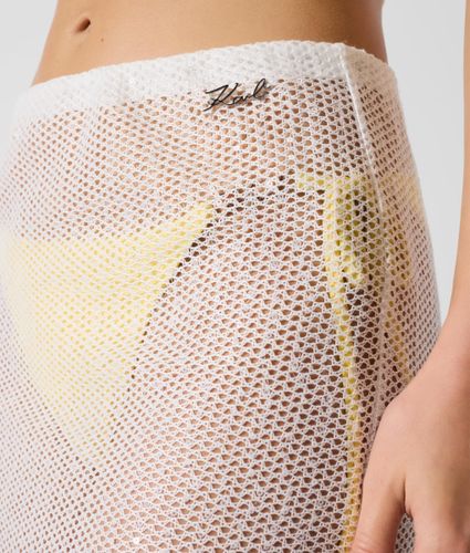 Jupe De Plage En Crochet Signature, , , Taille: M - Karl Lagerfeld - Modalova