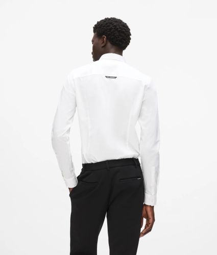 Chemise Monogram À Coupe Ajustée, , , Taille: Xs - Karl Lagerfeld - Modalova