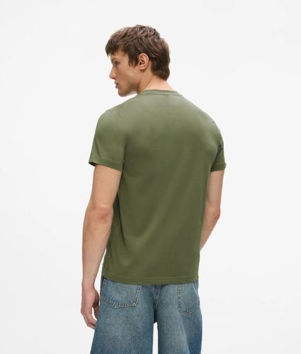 T-shirt À Logo Rayé Et Coupe Ajustée, , , Taille: Xs - KL Jeans - Modalova
