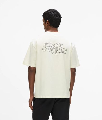 T-shirt Imprimé Graphique Ikon, , , Taille: S - Karl Lagerfeld - Modalova