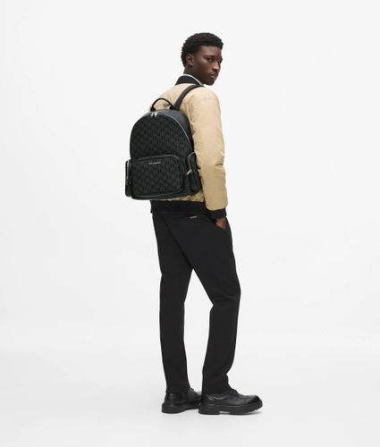 Sac À Dos En Jacquart K/monogramm, , , Taille: One Size - Karl Lagerfeld - Modalova