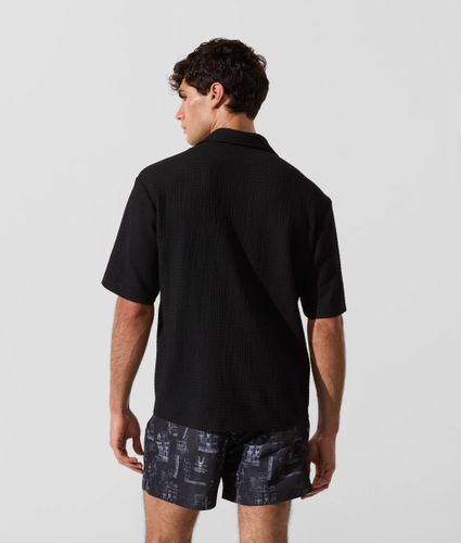 Chemise De Plage Texturée, , , Taille: Xs - Karl Lagerfeld - Modalova