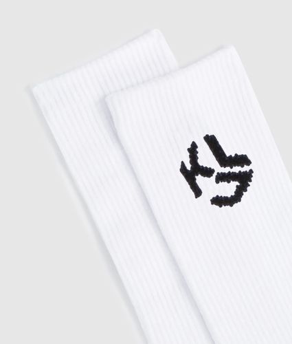 Chaussettes Mi-hautes Monogram - Lot De 2, , /, Taille: One Size - KL Jeans - Modalova