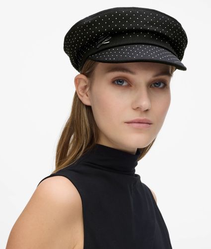 Casquette Capitaine Capitonnée K/autograph, , , Taille: One Size - Karl Lagerfeld - Modalova