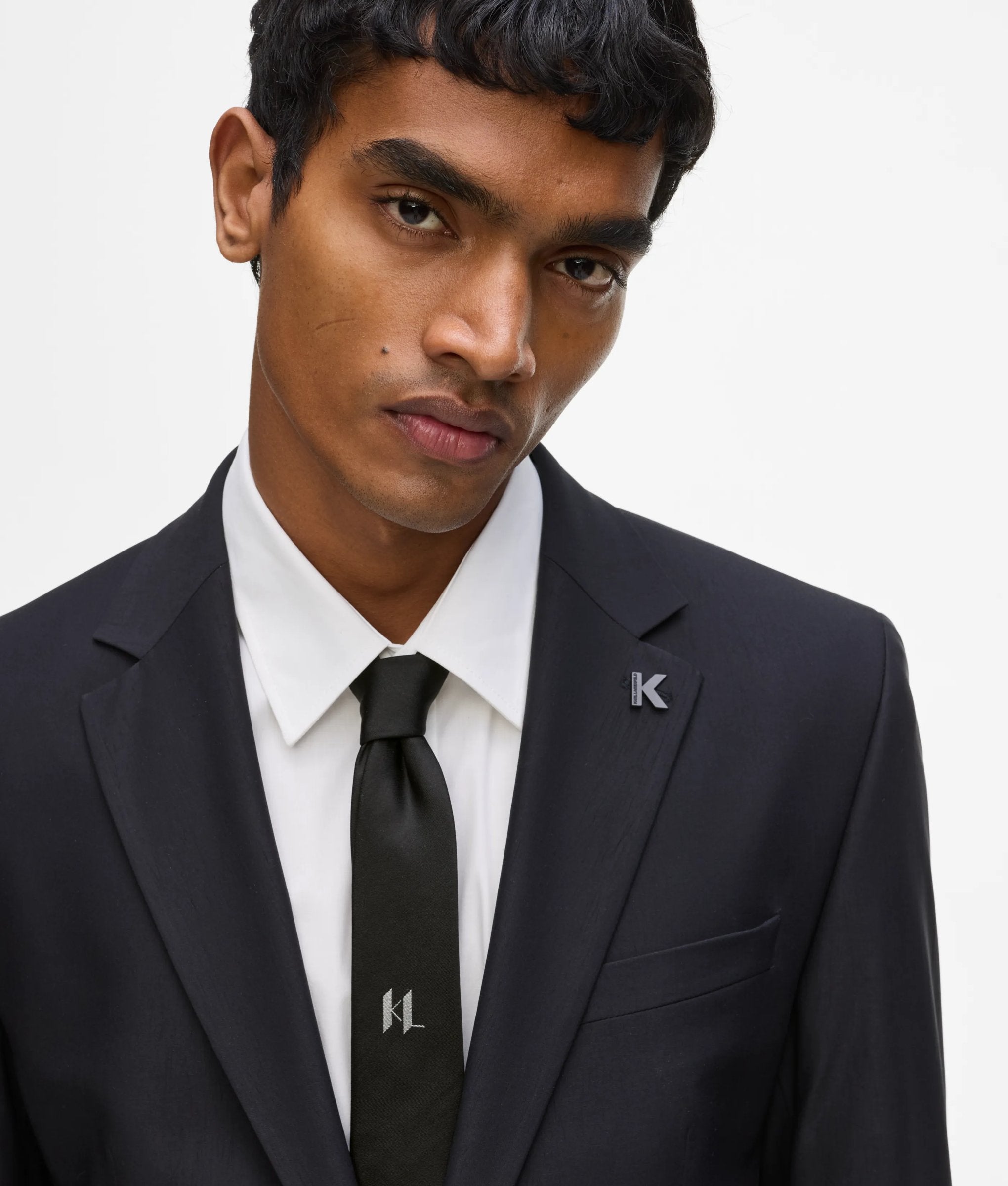 Cravate Monogram, , , Taille: One Size - Karl Lagerfeld - Modalova