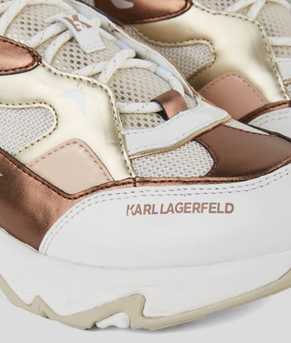 Baskets En Cuir Métallisé Blaze Strike, , , Taille: 41 - Karl Lagerfeld - Modalova