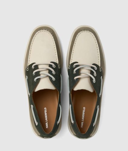 Chaussures Bateau Kori Tricolores, , , Taille: 41 - Karl Lagerfeld - Modalova
