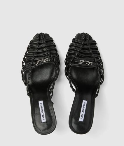Sandales À Talon En Cuir Debutante, , , Taille: 36 - Karl Lagerfeld - Modalova