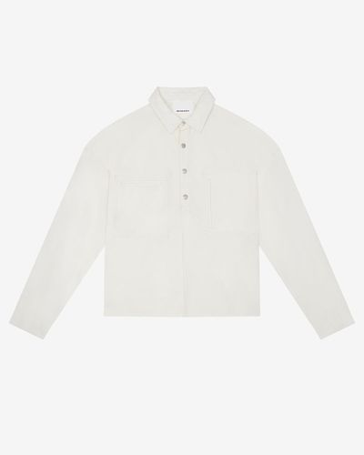Chemise Terry - Écru - Taille L - Isabel Marant - Modalova