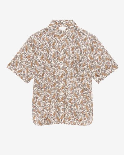 Chemise Labilio - Écru - Taille L - Isabel Marant - Modalova