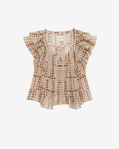 Top Madrana - Écru - Taille 40 - Marant Étoile - MarantÉtoile - Modalova