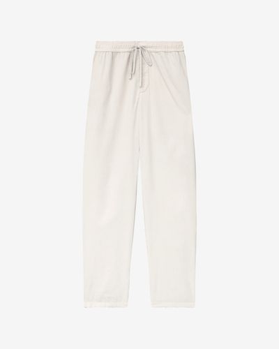 Pantalon Nirlen - Écru - Taille S - Isabel Marant - Modalova