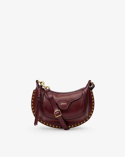 Sac Moon Pocket En Cuir Grainé - Isabel Marant - Modalova