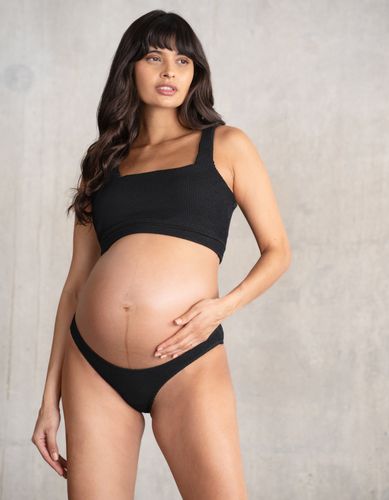 Bas texturé de maillot de bain de grossesse en dessous du ventre - Seraphine - Modalova