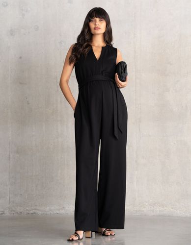 Ponte Roma Maternity + Nursing Jumpsuit - Seraphine - Modalova