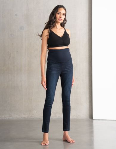 Jean skinny post-accouchement sculptant indigo - Seraphine - Modalova