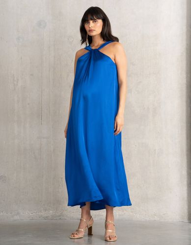 Robe grossesse trapèze à col licou réversible - Seraphine - Modalova