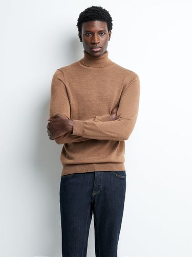 Pull à col roulé 100% laine mérinos - Devred - Modalova